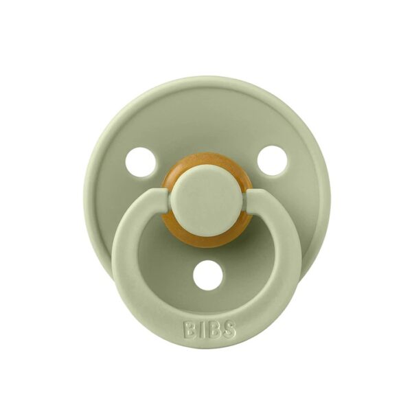 BIBS COLOUR SAGE S Smoczek Uspokajający Kauczuk Havea - obrazek 2