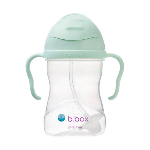 b.box bidon ze słomką 240 ml, Gelato Pistachio z grawerem - obrazek 6