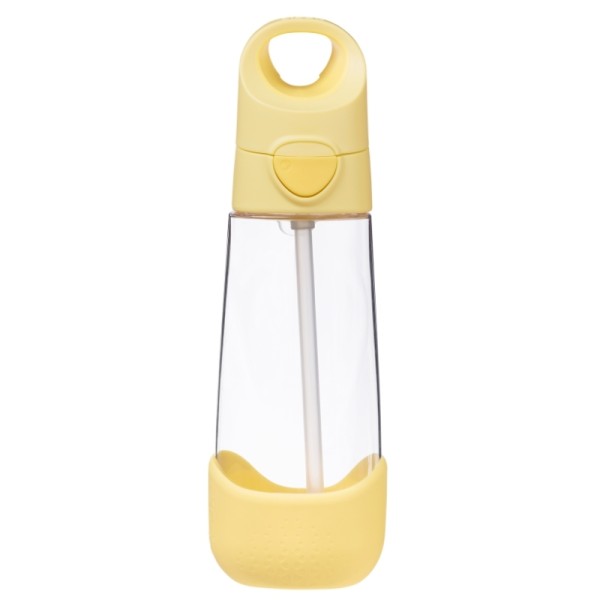 Bidon tritanowy 600 ml ze słomką, Lemon Twist b.box z grawerem