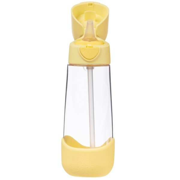 Bidon tritanowy 600 ml ze słomką, Lemon Twist b.box z grawerem - obrazek 3